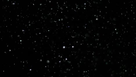 Slow-Motion-Snow-on-Black-Background