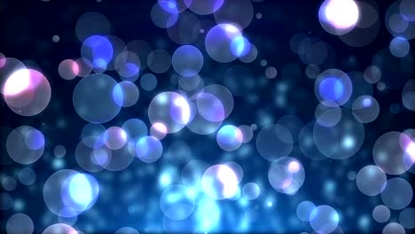 Blue-Particles-Background.-Bokeh-Background.-Loop