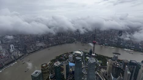 Shanghai-Nebel-Zeitraffer