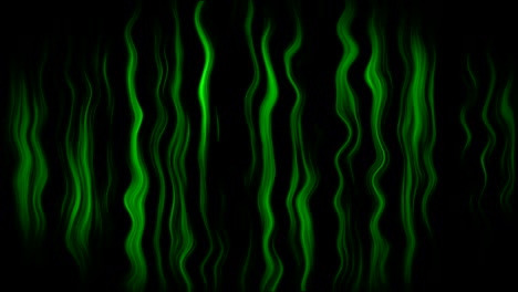 Spooky-Halloween-ghost-haunted-dark-background-curtain-loop-green