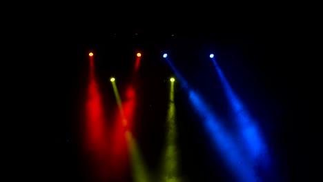 Red,-blue-and-yellow-searchlights-on-stage.