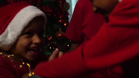 Brothers-playing-with-Christmas-lights