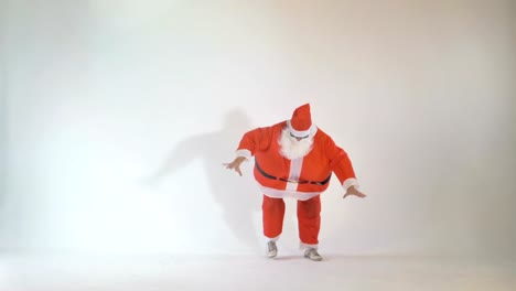 Santa-sportsman-walking-on-hands.-4K.