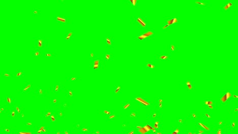 Gold-Confetti-Explosion-on-Green-Screen