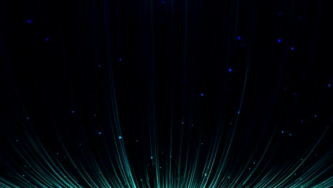 Blue-Particles-Background.-Loop