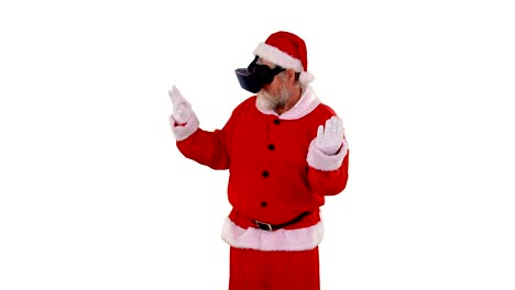 Santa-claus-usando-gafas-virtuales