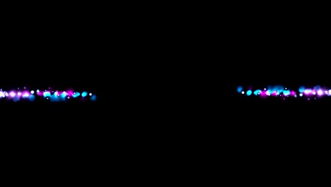 Blau-lila-abstrakte-leuchtende-Lichter-Wirkung-Videoanimation