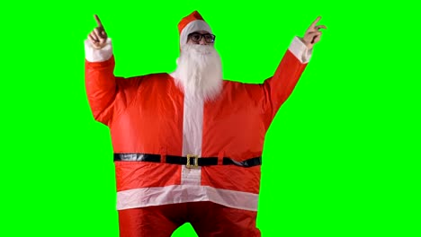 Santa-Claus-hace-años-70-divertida-danza-se-mueve.