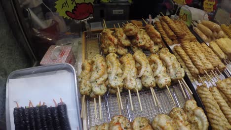 korean-food---Shrimp-Fish-Cake-,-haeundae,-busan-,-south-korea,-asia