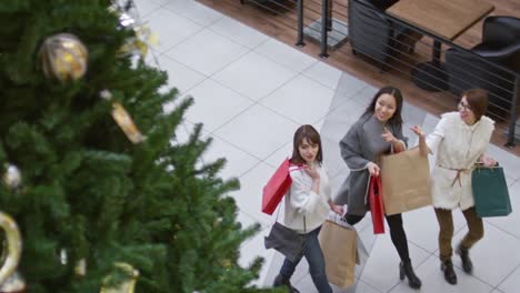 Female-Friends-Shopping-for-Christmas-Presents