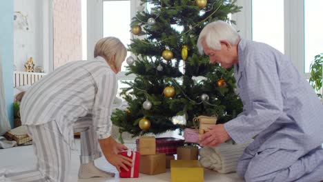 Großeltern-verlassen-Weihnachtsgeschenke-für-Kinder