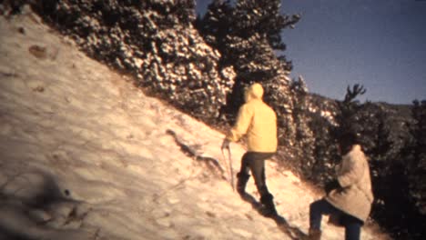 (8-mm)-1965-Vintage-corte-su-propia-Colorado-árbol-de-navidad-de-montaje