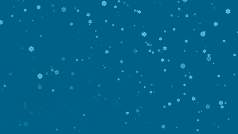 snowflake-blue-icons-motion-background