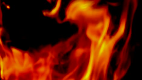 Slow-motion-flame-fire.-Burning-flame-of-fire-close-up-on-black-background