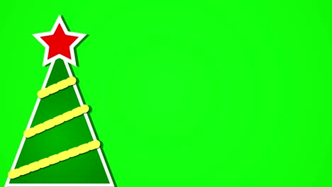 Weihnachtsbaum-Motion-Hintergrund-animation