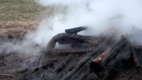 Apagar-un-incendio-con-agua-por-una-manguera