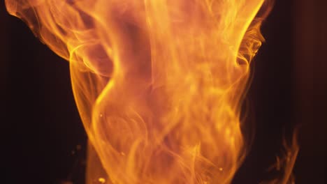 Super-slow-motion-burst-of-flame