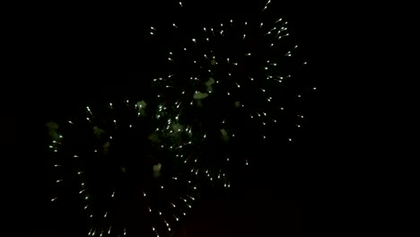 Feuerwerk-am-schwarzen-Himmel-agains