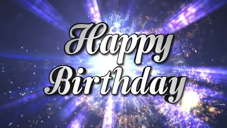 Happy-Birthday-Animation-Text-and-Disco-Dance-Background,-Zoom-IN/OUT-Rotation,-with-Alpha-Channel,-Loop