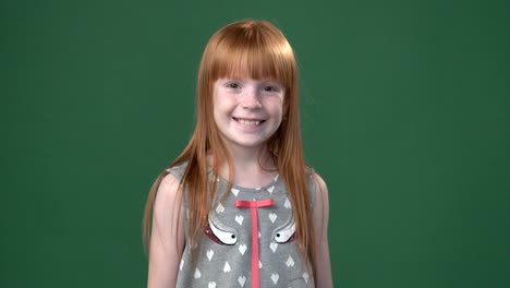 Cute-ginger-girl-smiling