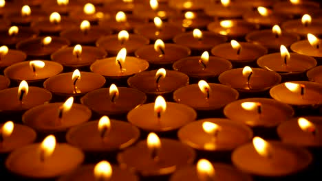 Small-candles.-Close-up-shot.