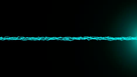 Wavy-surface-of-shine-particles-with-glittering-flare.-Computer-animation-background
