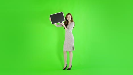 caucasian-woman-studio-greenscreen-isolated-sexy-skinny-20s-4k-casual-long-dress