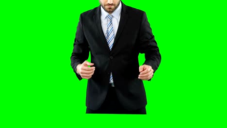 Businessman-touching-digital-screen