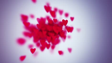 Slow-motion-the-hearts-with-depth-of-field.-Valentine’s-Day-background.-4K