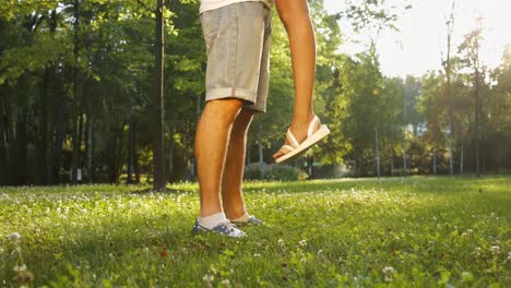 Beautiful-legs-of-boy-and-girl.