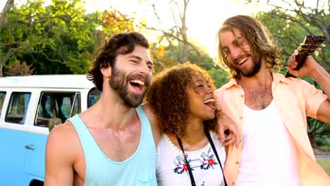 Friends-in-front-of-a-van