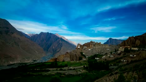 4K-Zeitraffer-Dhankar-Gompa.-Indien.-Spiti-Valley