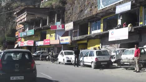 POV-hyper-Zeitraffer-durch-Himalaya-Autobahn-Straßen-fahren