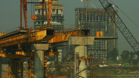 Zoom-in-shot-of-construction-site