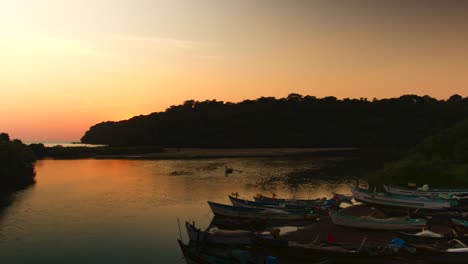 Agonda-atardecer-Lapso-de-tiempo