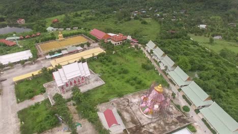 Luftbild-Gebäude-rosa-Ganesh