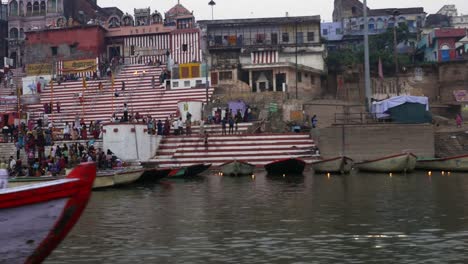 Varanasi-Stadt,-Indien