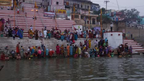 Varanasi-Stadt,-Indien