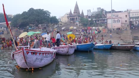 Varanasi-Stadt,-Indien