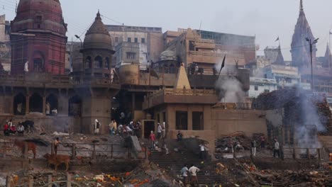 Varanasi-Stadt,-Indien