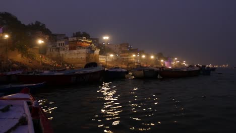 Varanasi-Stadt,-Indien