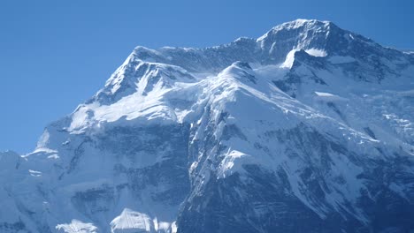 Annapurna-Peak-in-the-Himalaya-range,-Annapurna-region,-Nepal