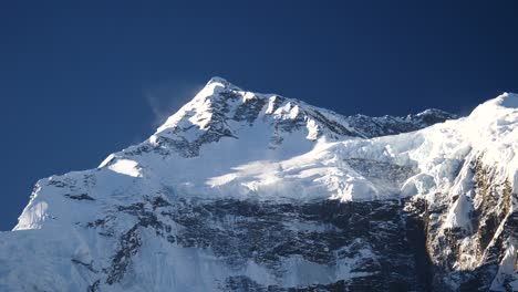 Annapurna-Gipfel-im-Himalaya-Bereich,-Annapurna-Region-Nepal