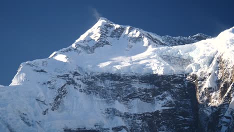 Annapurna-Peak-in-the-Himalaya-range,-Annapurna-region,-Nepal