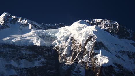 Annapurna-Peak-in-the-Himalaya-range,-Annapurna-region,-Nepal