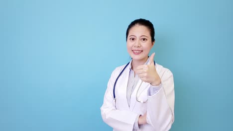 female-doctor-showing-finger-thumb-up
