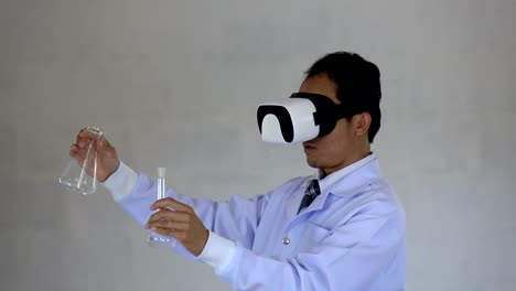 futuristic-medical-technology.-Doctor-using-goggle-reality-with-AR-technology-for-chemical-formula-analysis.