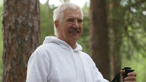 Active-Elderly-Man-Posing-in-Park