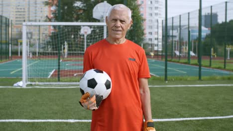 Portrait-of-Elderly-Football-Player