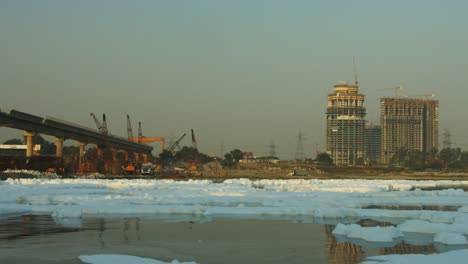 Time-Lapse-shot-of-a-bridge-under-construction